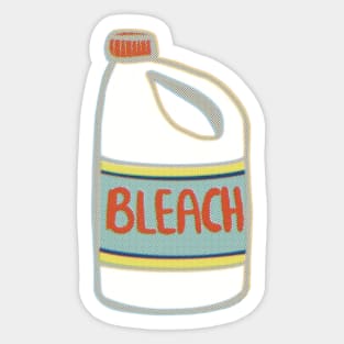 Bleach Bottle Sticker